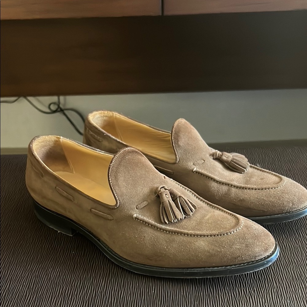 Suitsupply Brown Loafers with Tassels